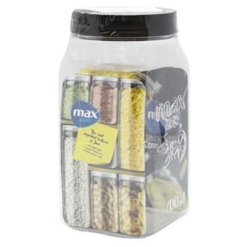 Банка для сипучих Max Plast Ultra Jar 700мл - купити, ціни на - фото 5