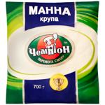 Крупа фас. ЧЕМПІОН Манна / 700г / 20