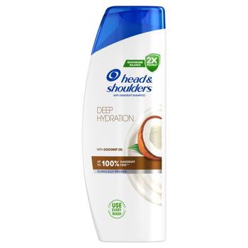 Head & Shoulders Deep Hydration Shampoo with Coconut Oil Anti-Dandruff 400ml - buy, prices for NOVUS - photo 3