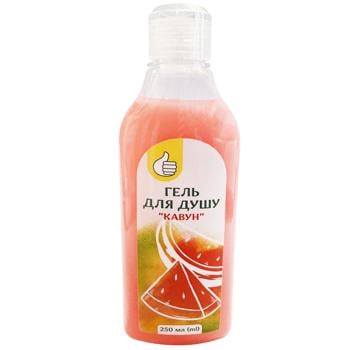 Auchan Watermelon Shower Gel 250ml - buy, prices for Auchan - photo 1