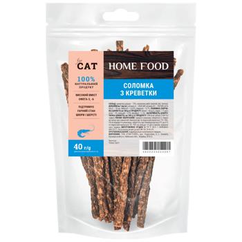 Hoom Food Shrimp Straws Cats Treats 40g