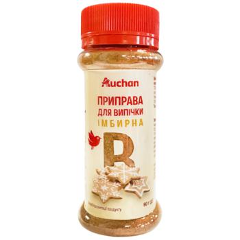 Auchan Ginger Seasoning for Baking 60g - buy, prices for Auchan - photo 1