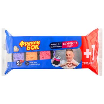 Губки кухонні Фрекен Бок Сolor 6шт - купити, ціни на Grono - фото 1