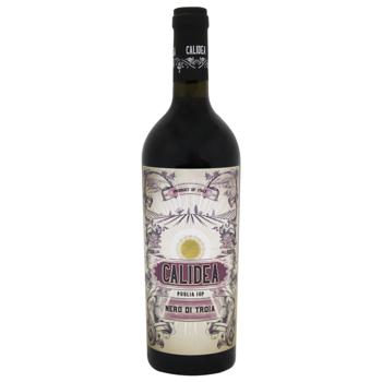 Calidea Nero Di Troia Puglia Dry Red Wine 13.5% 0.75l