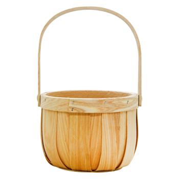 Natural Round Basket 17*17*32cm - buy, prices for MegaMarket - photo 1