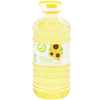 Auchan Refined Sunflower Oil 3l - buy, prices for Auchan - photo 1
