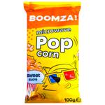 Boomza! Sweet Popcorn for Microwave Oven 100g