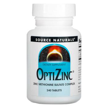 Оптіцинк і мідь Source Naturals 240 таблеток - купити, ціни на Біотус - фото 1