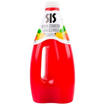 Нектар SIS Банан-полуниця 1,6л - купити, ціни на КОСМОС - фото 1