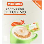 Напій кавовий MacCoffee Cappuccino di Torino 3в1 розчинний з солодкою корицею 10шт*25г