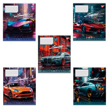 Тетрадь Yes Street legend линия 18 листов в ассортименте