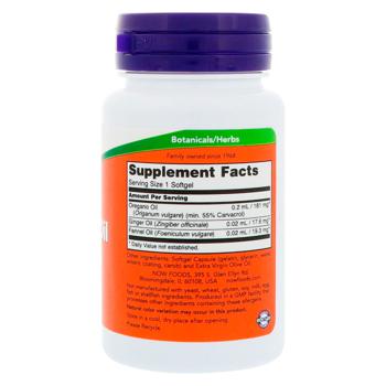 Now Foods Oregano Oil 90 softgels - buy, prices for Biotus - photo 2