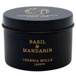 Аромасвічка Cereria Molla Basil & Mandarin для подорожей 90г
