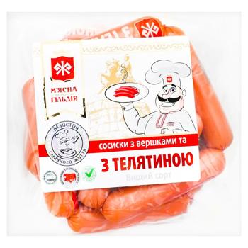 Сосиски Житомир з вершками та телятиною в/с  - купить, цены на Grono - фото 1