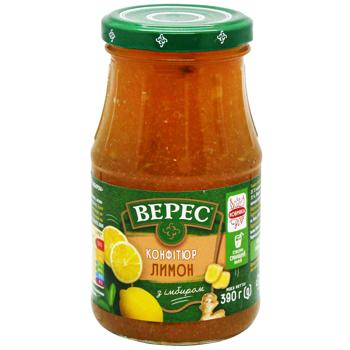 Veres Lemon with Ginger Confiture 390g - buy, prices for Supermarket "Kharkiv" - photo 1