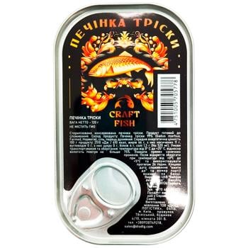 Печінка тріски Craft Fish 120г - купити, ціни на Восторг - фото 2