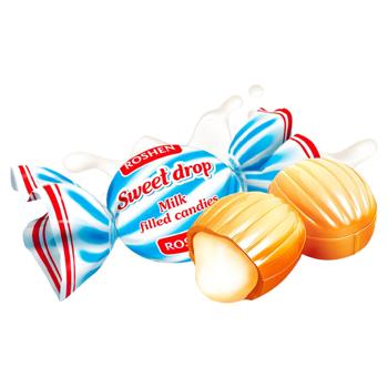 Карамель Рошен Молочна крапля 1кг - купити, ціни на Grono - фото 1