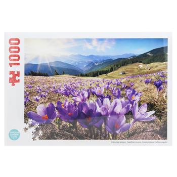 DGT-Games Carpathian Crocuses Puzzle 1000 elements - buy, prices for NOVUS - photo 2