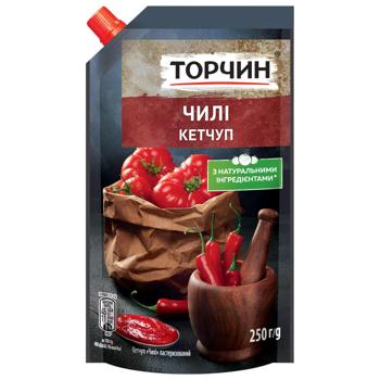 Кетчуп ТОРЧИН® Чили 250г - купить, цены на КОСМОС - фото 1
