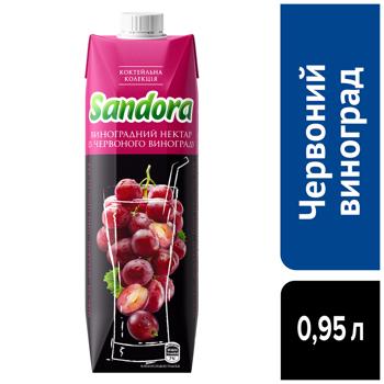 Нектар Sandora виноград червоний 0,95л - купити, ціни на Grono - фото 4