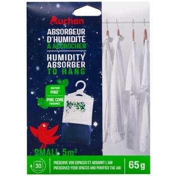 Вологопоглинач Auchan для шафи сосна 65г - купити, ціни на Auchan - фото 1