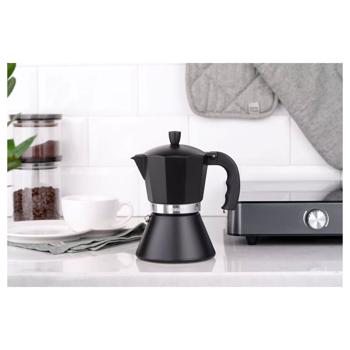 Ardesto Gemini Trento Black Geyser Coffee Maker 6 cups - buy, prices for MegaMarket - photo 4