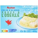 Auchan Fish in Sorrel Sauce Frozen 400g