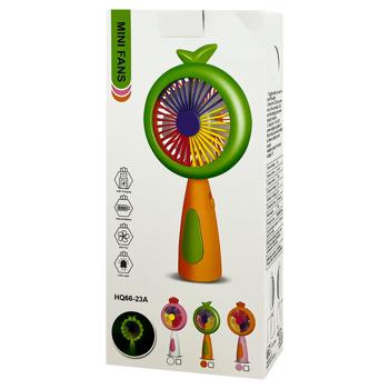 Zed Portable Handheld Mini Fan with LED Lights 18х9х4.5cm - buy, prices for - photo 2