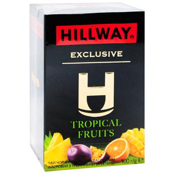 Hillway Exclusive Tropical Fruits Leaf Black Tea 100g - buy, prices for MegaMarket - photo 2