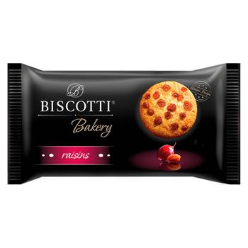 Biscotti Bakery Cookies with Raisins 150g - buy, prices for Auchan - photo 1