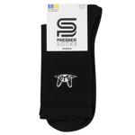 Шкарпетки Premier Socks Преміум Пес жіночі р.23-25 чорний