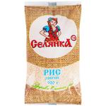 Groats Selianka long grain 900g Ukraine