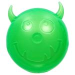 AnimAll Fun Devil Green Dog Ball with Squeaker 75mm
