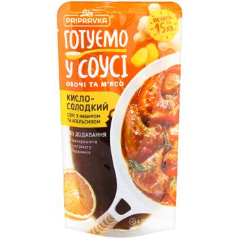Pripravka Sweet and Sour Sauce with Ginger and Orange 140g - buy, prices for Ideal - photo 1
