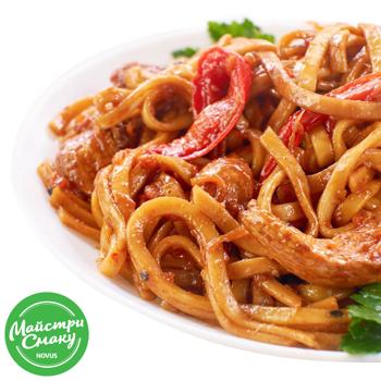 Spicy Udon with Chicken