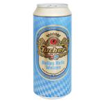 Tucher Helles Hefe Weizen Unfiltered Light Beer 5.2% 0.5l