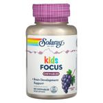 Solaray Kids Focus Grape Flavored Brain Development Support 60 chewables