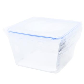 Food Storage Container Square Plastic with Fasteners 850ml - buy, prices for Tavria V - photo 1