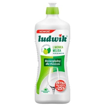 Ludwik Lime and Melissa Dishwashing Liquid 900g