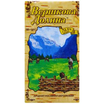 Продукт рослинно-вершковий Вершкова Долина 72,5% 180г - купити, ціни на КОСМОС - фото 2