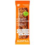 Sunfill Sesame-Orange Bar without Sugar and Gluten 35g