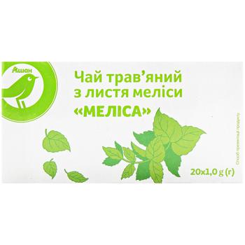 Auchan Melissa Herbal Tea 1g*20pcs - buy, prices for - photo 2