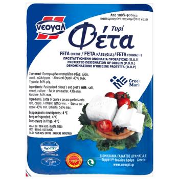 Сыр Neogal Фета 43% 200г - купить, цены на Эпицентр FOOD - фото 1