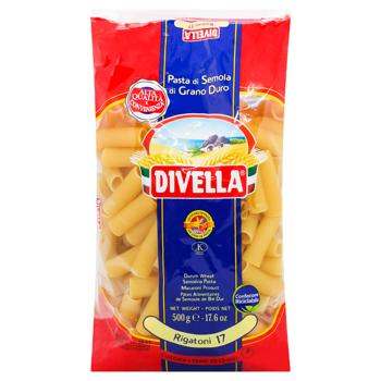 Макаронные изделия Divella Rigatoni №17 500г