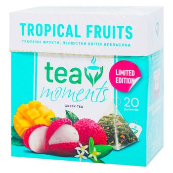 Tea Moments Tropical Fruits Green Tea 1.7g*20pcs - buy, prices for Auchan - photo 4