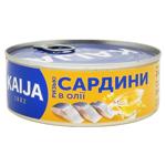 Сардини Kaija Атлантичні в олії 240г