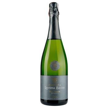 Вино Lacrima Baccus Heretat Brut игристое белое брют 11,5% 0,75л - купить, цены на ULTRAMARKET - фото 1