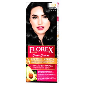 Florex Hair Cream Paint Black - buy, prices for Auchan - photo 1