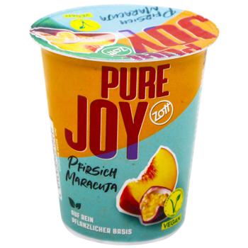 Йогурт Zott Pure Joy кокосово-вівсяний зі смаком персик-маракуйя 140г - купити, ціни на МегаМаркет - фото 1