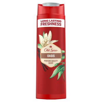 Гель для душа + Шампунь Old Spice Oasis 3в1 400мл - купить, цены на ULTRAMARKET - фото 2